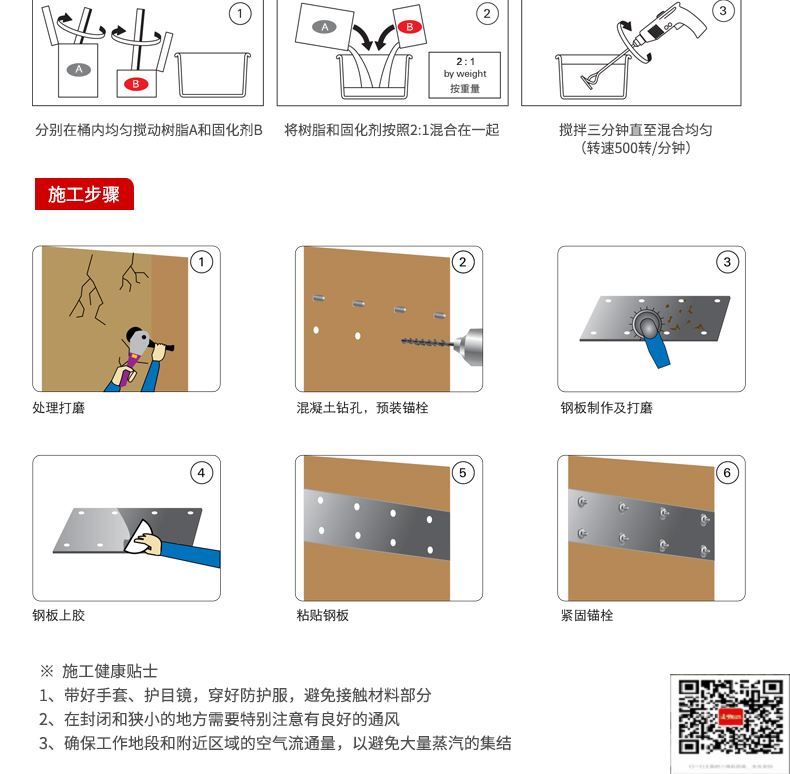 包钢都安粘钢加固施工过程